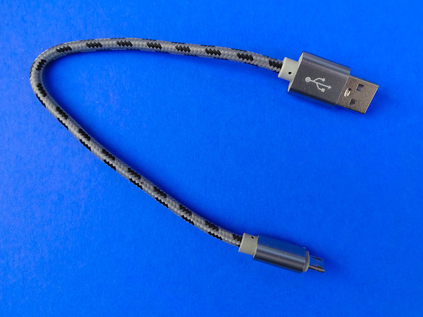 USB Anschlusskabel, kurz, Micro-USB